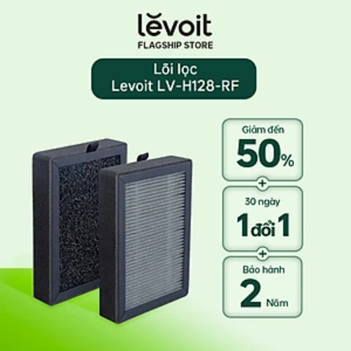 Levoit Lõi Lọc Diệt Khuẩn Cho Levoit H128-RF Gồm 2 Bộ Lọc Bộ Lọc Sơ Và Bộ Lọc HEPA | Hàng Chính Hãng