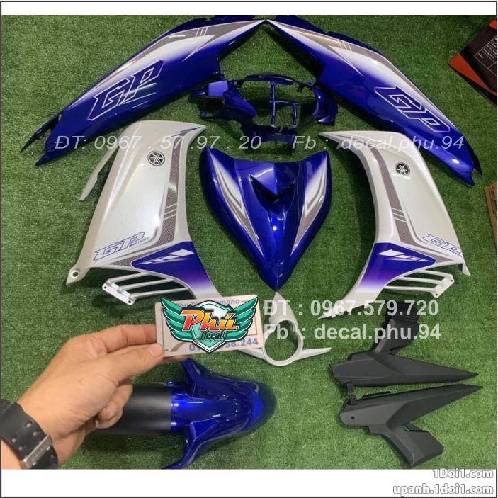 Tem Rời Exciter 135 Xanh Trắng Gp kiểu