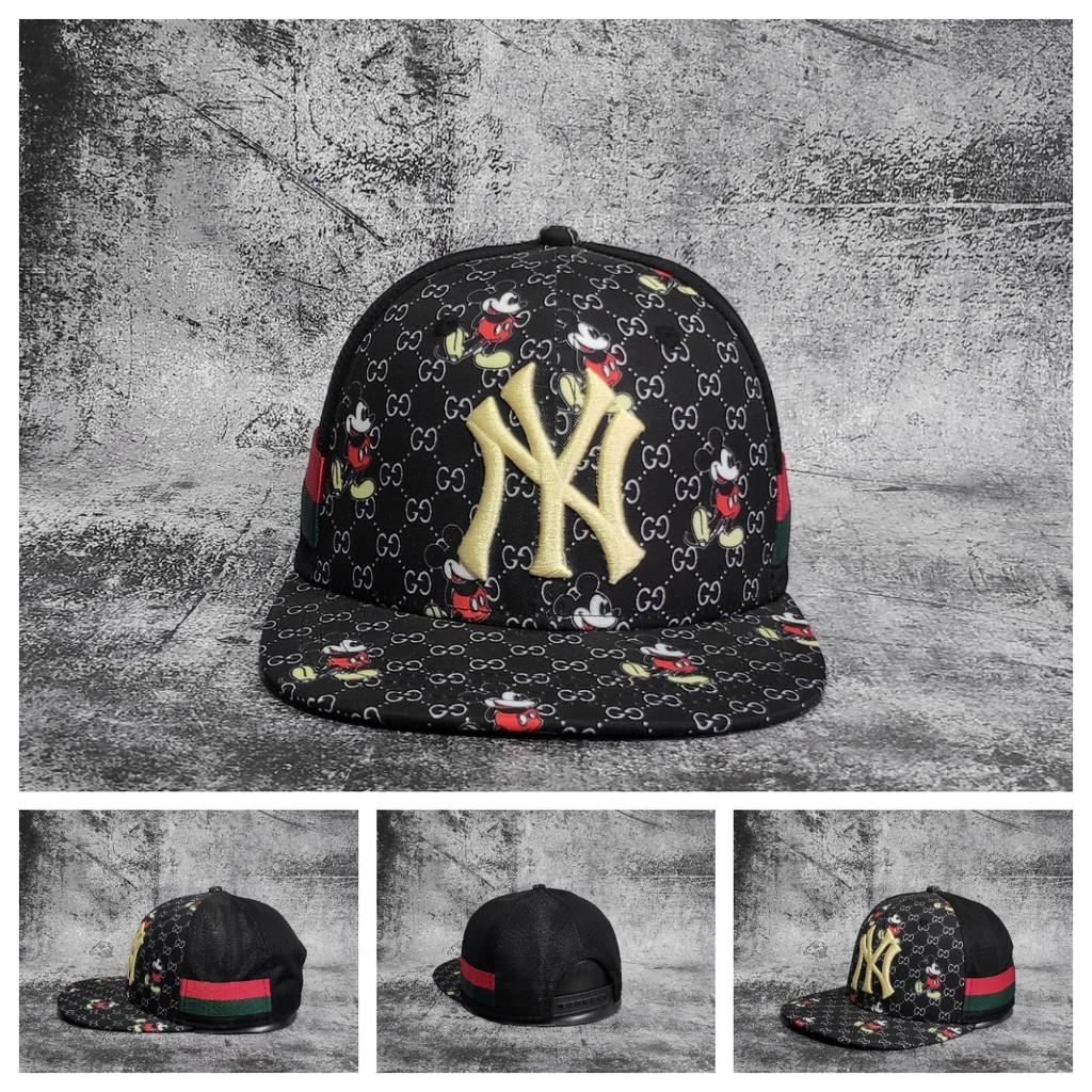 Mũ snapback Mũ lưỡi trai nón kết nam Thời trang G u c i ny mickey 2021