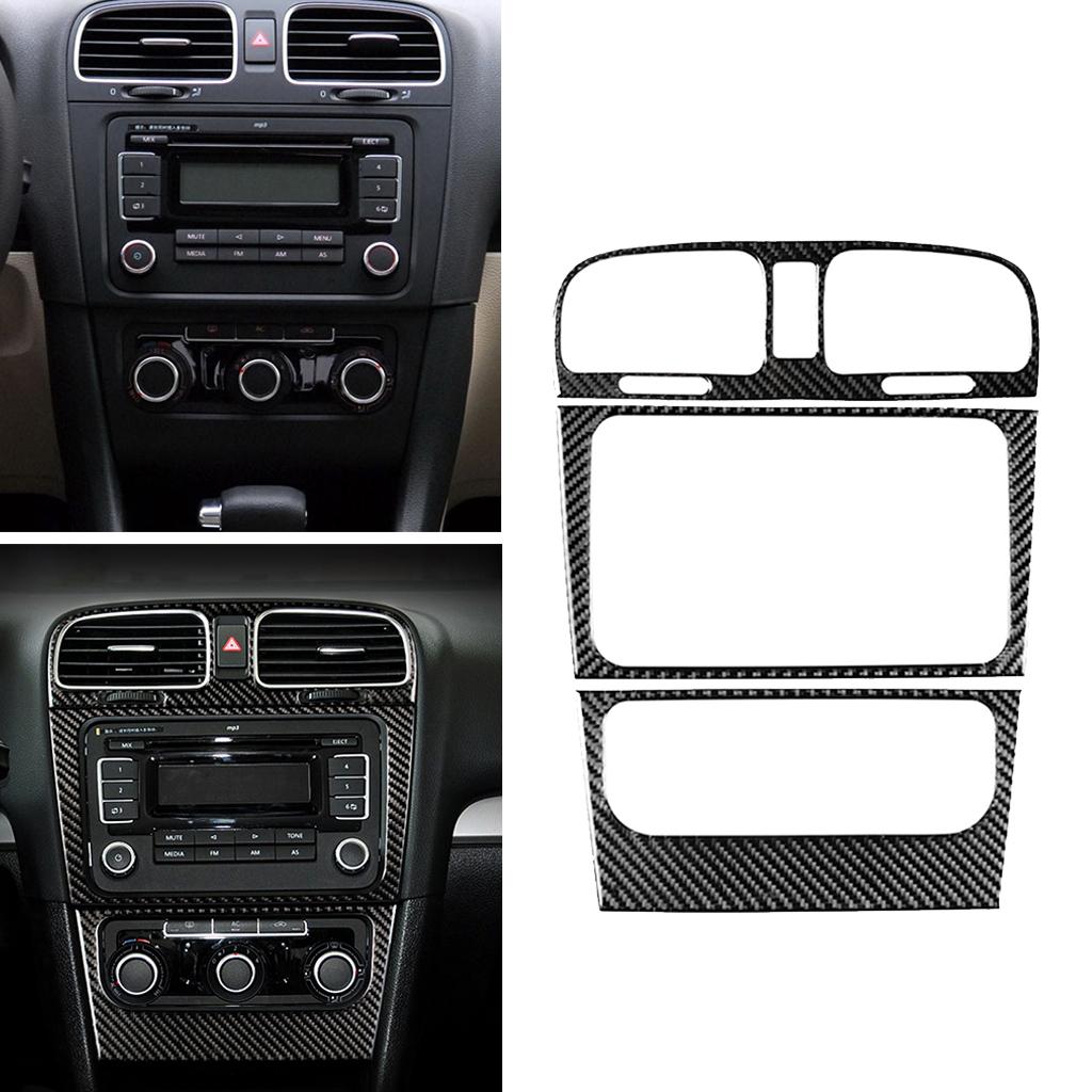 Console Air Outlet CD Panel Trim for  VW Golf 6 MK6 GTI 2008-2012