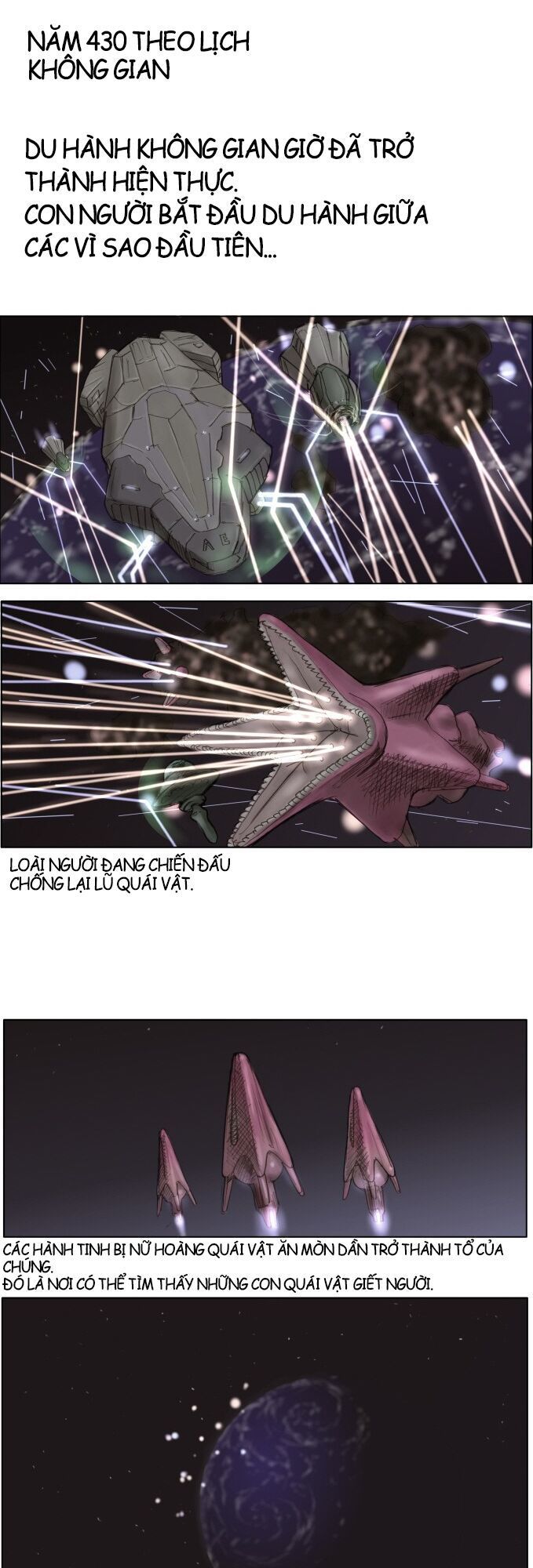 cuộc chiến với quái vật tại kỷ nguyên 430 chapter 0 1