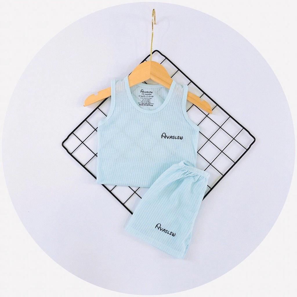 Bộ cotton giấy cho bé trai và gái từ 5-15kg