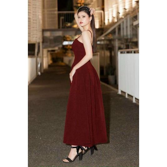 ĐẦM XOÈ 2 DÂY CÚP NGỰC
