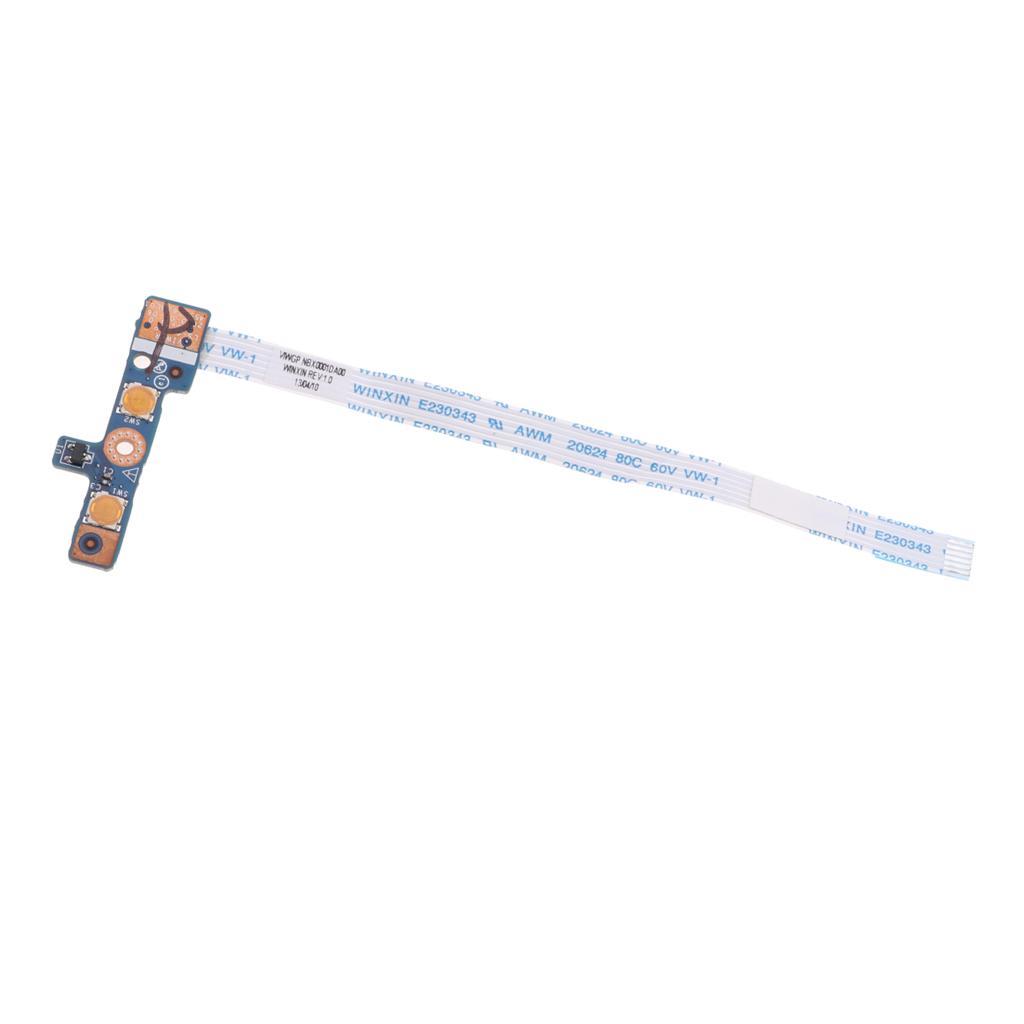 Laptop Power Button Switch Board with Flex Cable for Lenovo G500 LS-9631P