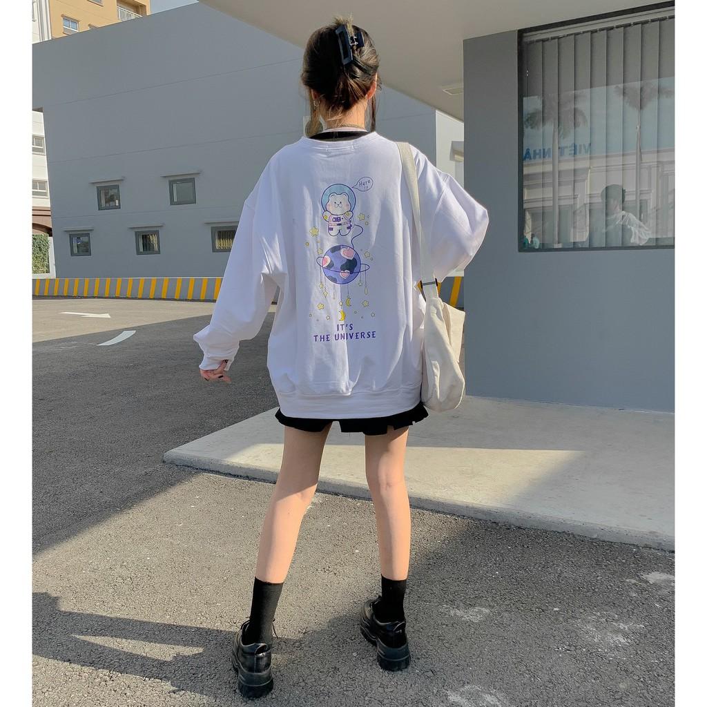 Áo tay dài nỉ form rộng SWEATER