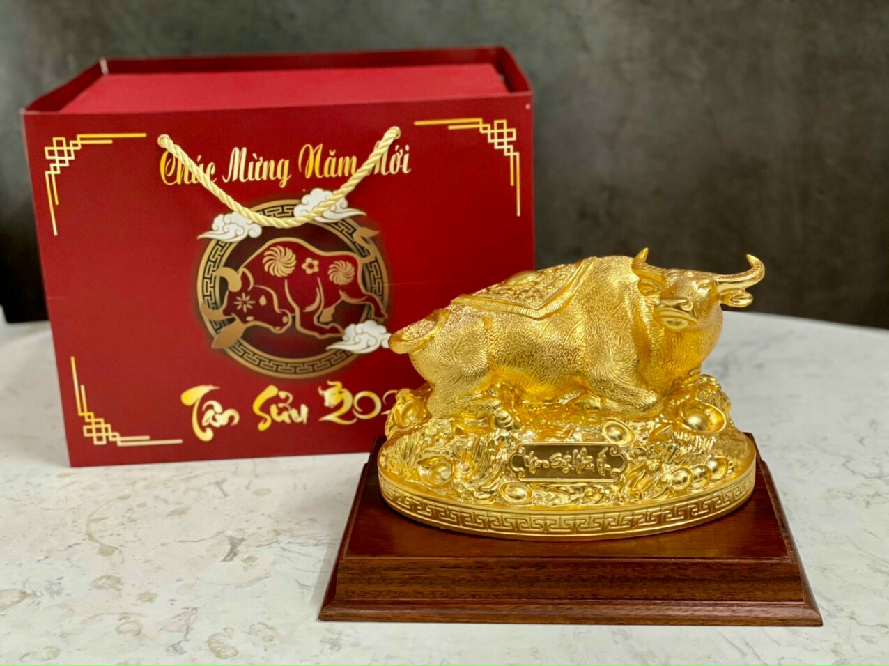 Trâu như ý - Trang trí để bàn