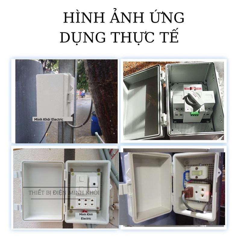 Hộp Kỹ Thuật Lioa, Hộp Nhựa Kỹ Thuật Lioa, Tủ Điện Ngoài Trời và trong nhà JL00B và JL00C