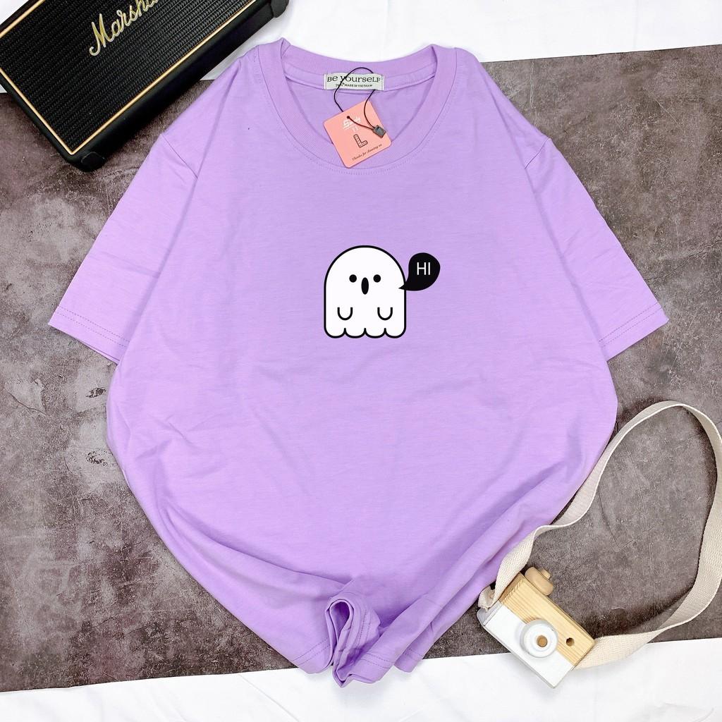 - ÁO THUN TAY NGẮN MA HI UNISEX ĐỦ SIZE M L XL HÌNH THẬT TỰ CHỤP