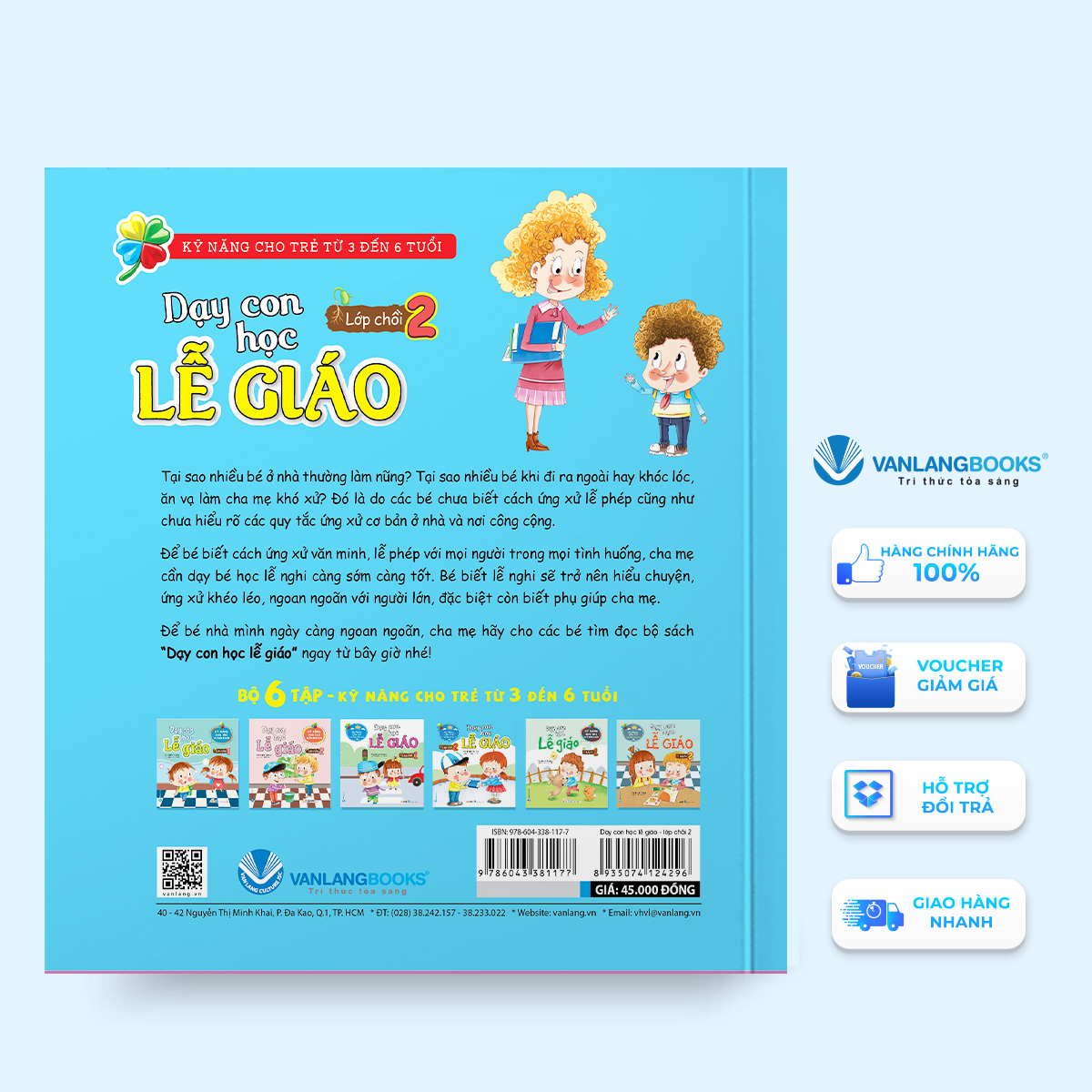 Sách Dạy Con Học Lễ Giáo - Lớp Chồi 2 (Tái Bản)