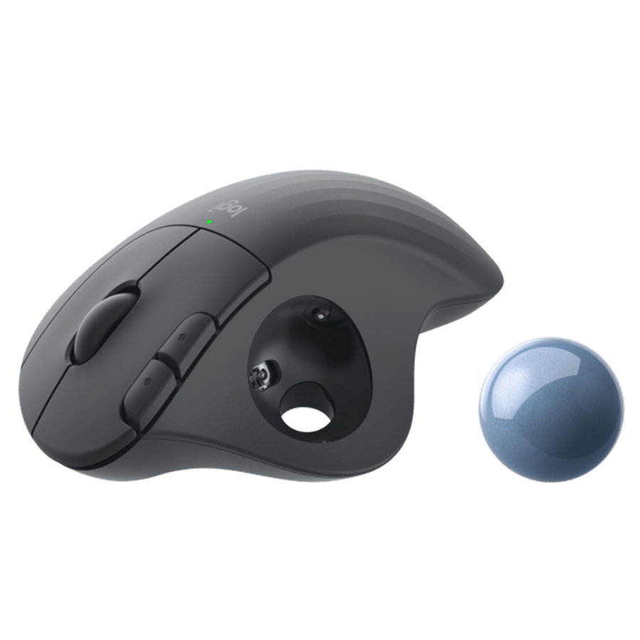 Chuột Không Dây Logitech M575 For Business - ERGO Tracking Ball - Hàng Chính Hãng