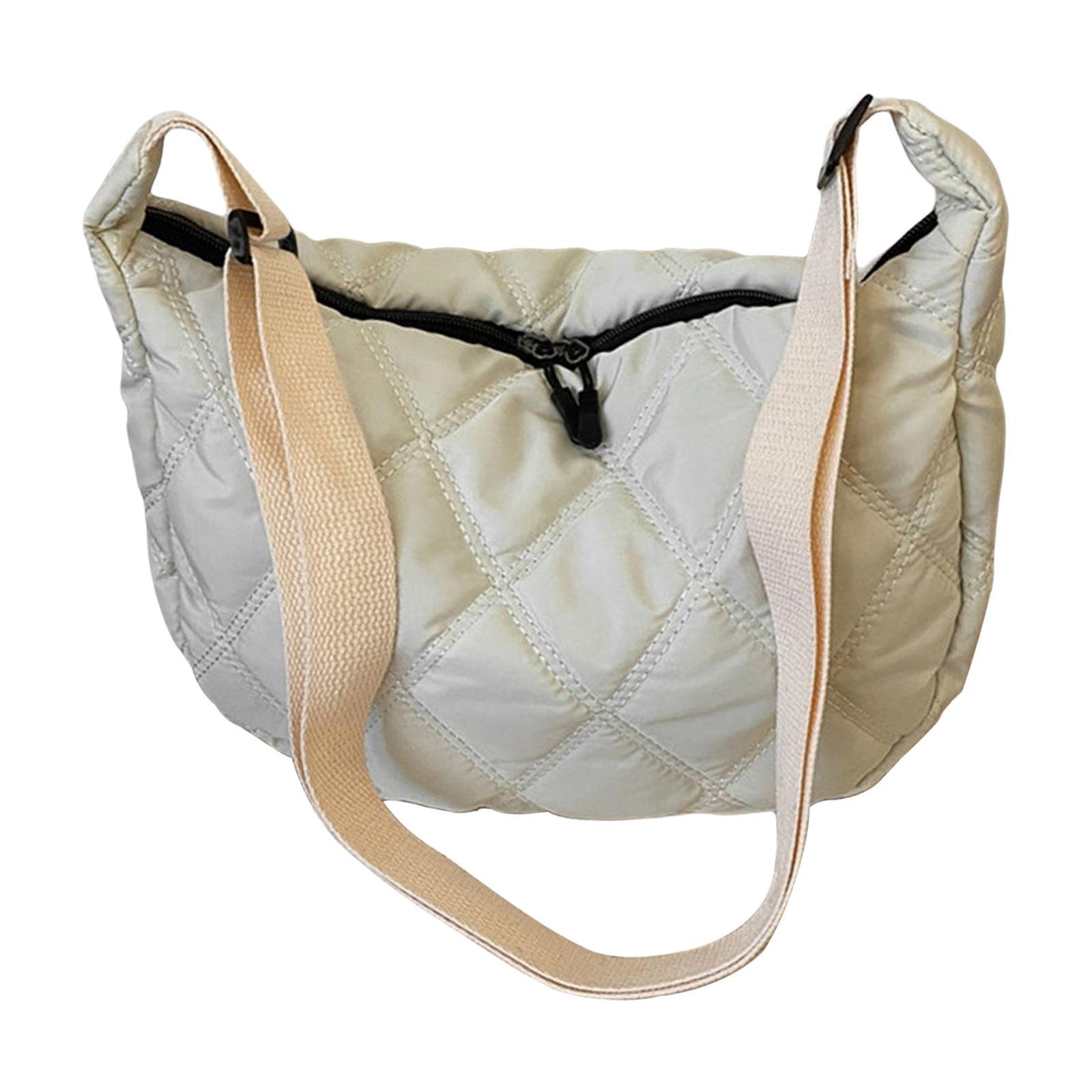 Women Crossbody Bags Oxford Cloth Shoulder Bag Big Capacity Tote Beach Dumpling Bun