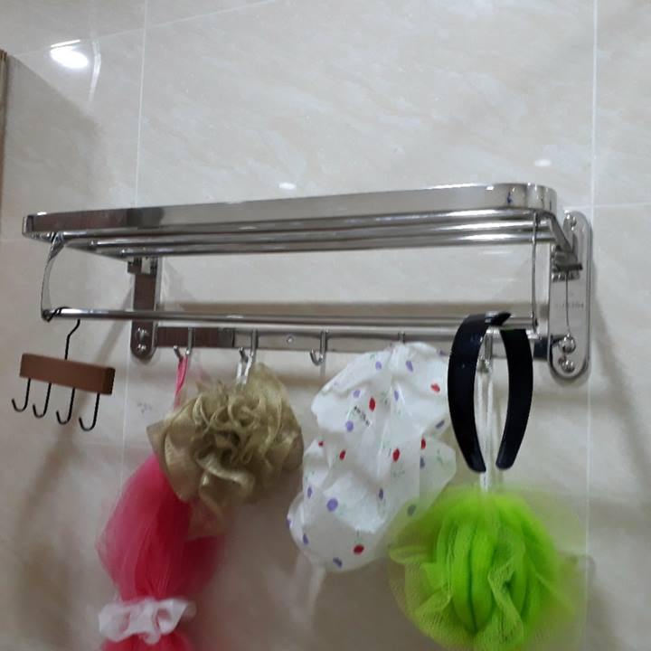Vắt khăn inox304 2 tầng