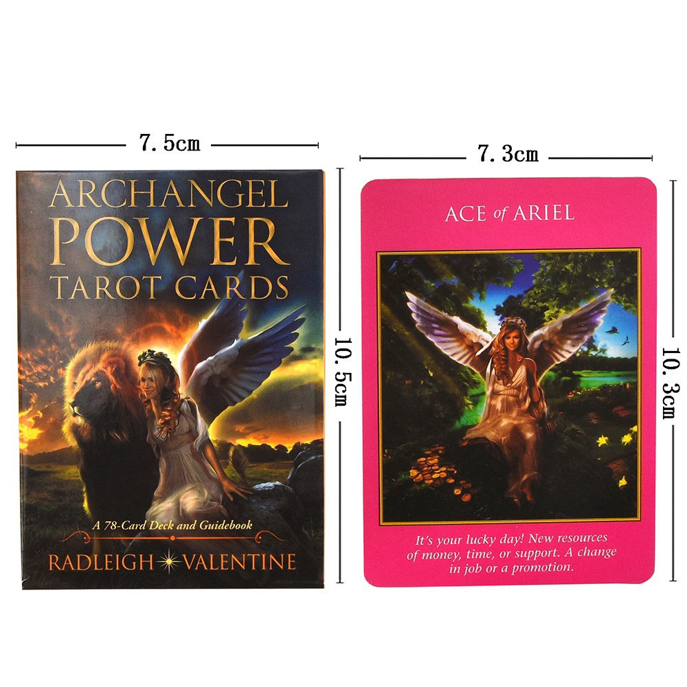 Bài Tarot ArchAngel Power 78 Lá Bài Tặng Đá Thanh Tẩy