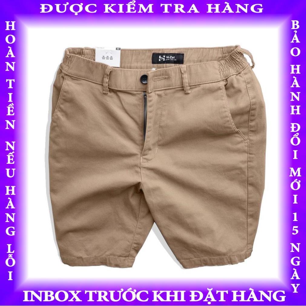 Quần Short Kaki Nam H-Zet - Vải Kaki Cotton Co Giãn - Short KK02 trantuan