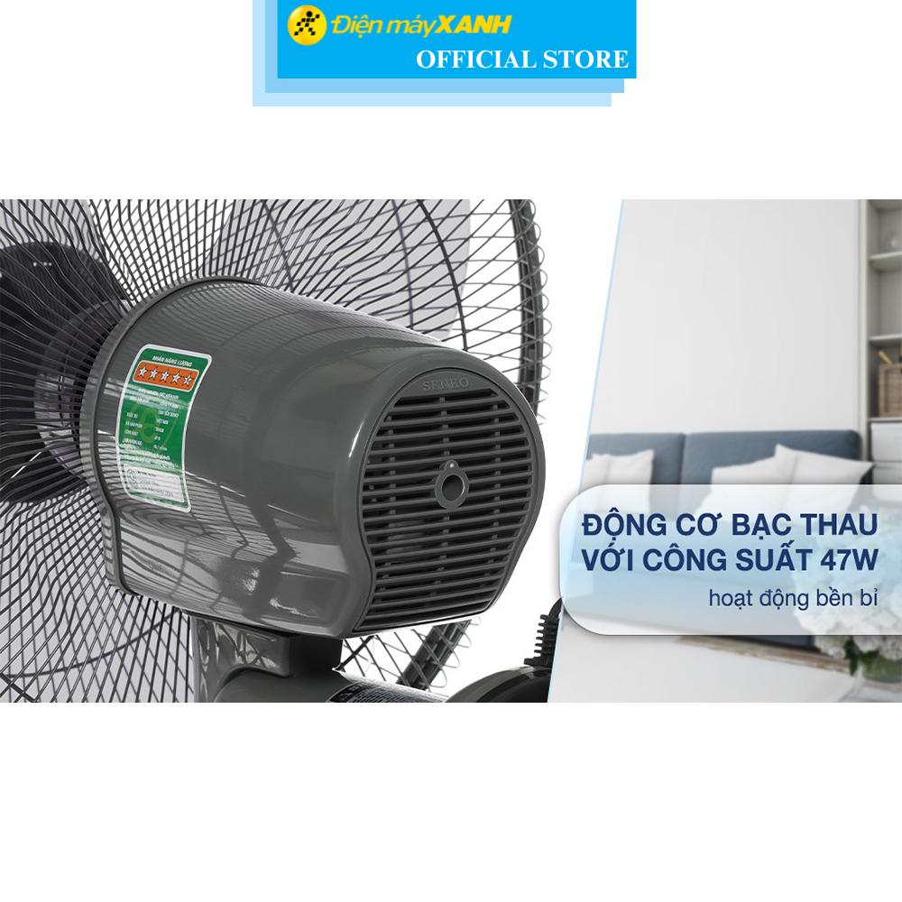 Quạt treo tường Senko 3 cánh TR1628 47W - Hàng Chính Hãng