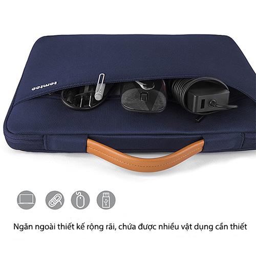 TÚI CHỐNG SỐC TOMTOC (USA) SPILL-RESISTANT CHO MACBOOK AIR/PRO 13” A22 bảo vệ hoàn hảo chống va đập và trầy xước cho máy tính - HÀNG CHÍNH HÃNG