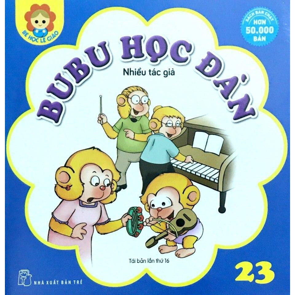 Bé Học Lễ Giáo - Bubu Tập 23: Bubu Học Đàn (Tái Bản)