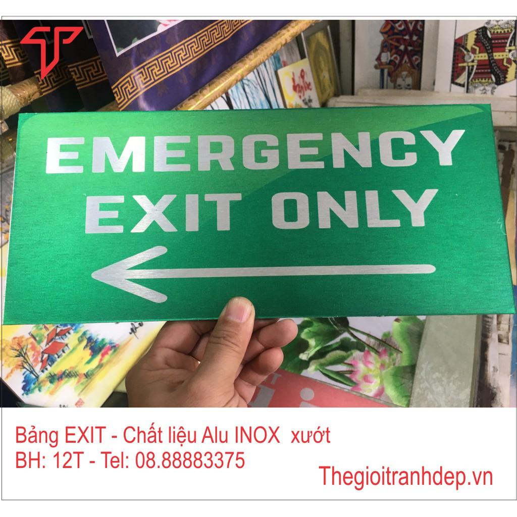 Bảng lối thoát hiểm, bảng exit, bảng chỉ dẫn, biển hướng dãn exit giá tốt nhất