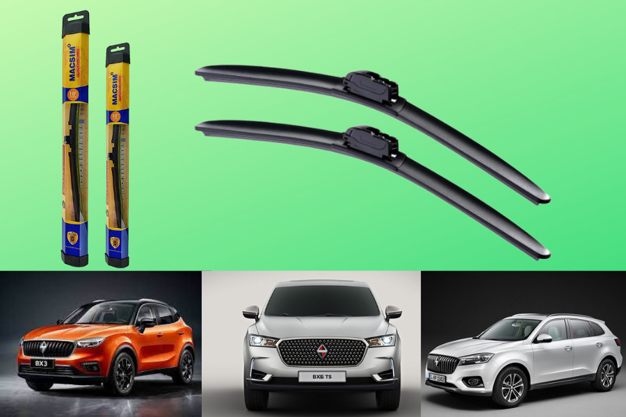 Chổi gạt nước mưa  Nano Silicon Macsim cho xe ô tô Borgward BX62018