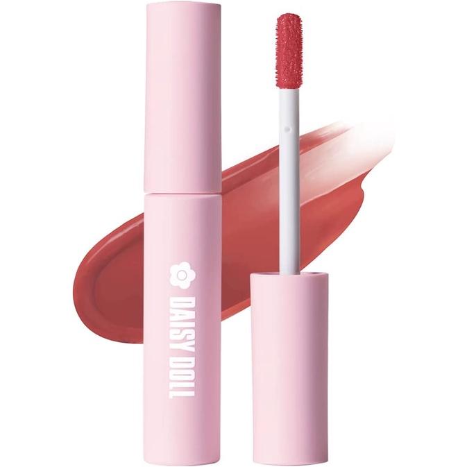 Son Tint Dạng Kem Bóng Daisy Doll By Mary Quant Nhật Bản Cho Đôi Môi Mọng Nước, Căng Mướt R-02 Terracotta Red 5g