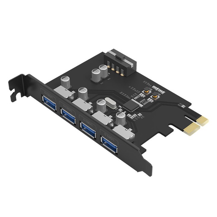 Card chuyển đổi PCI-E ra 4 cổng USB 3.0