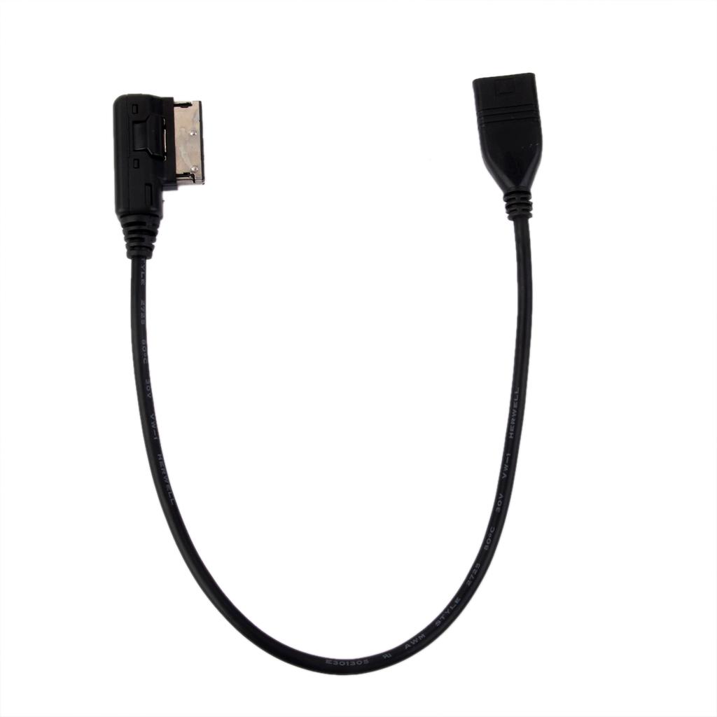 Music AMI MMI MDI to USB Cable for Audi A3 A4 Q5 Q7 Tiguan GTI CC Magotan
