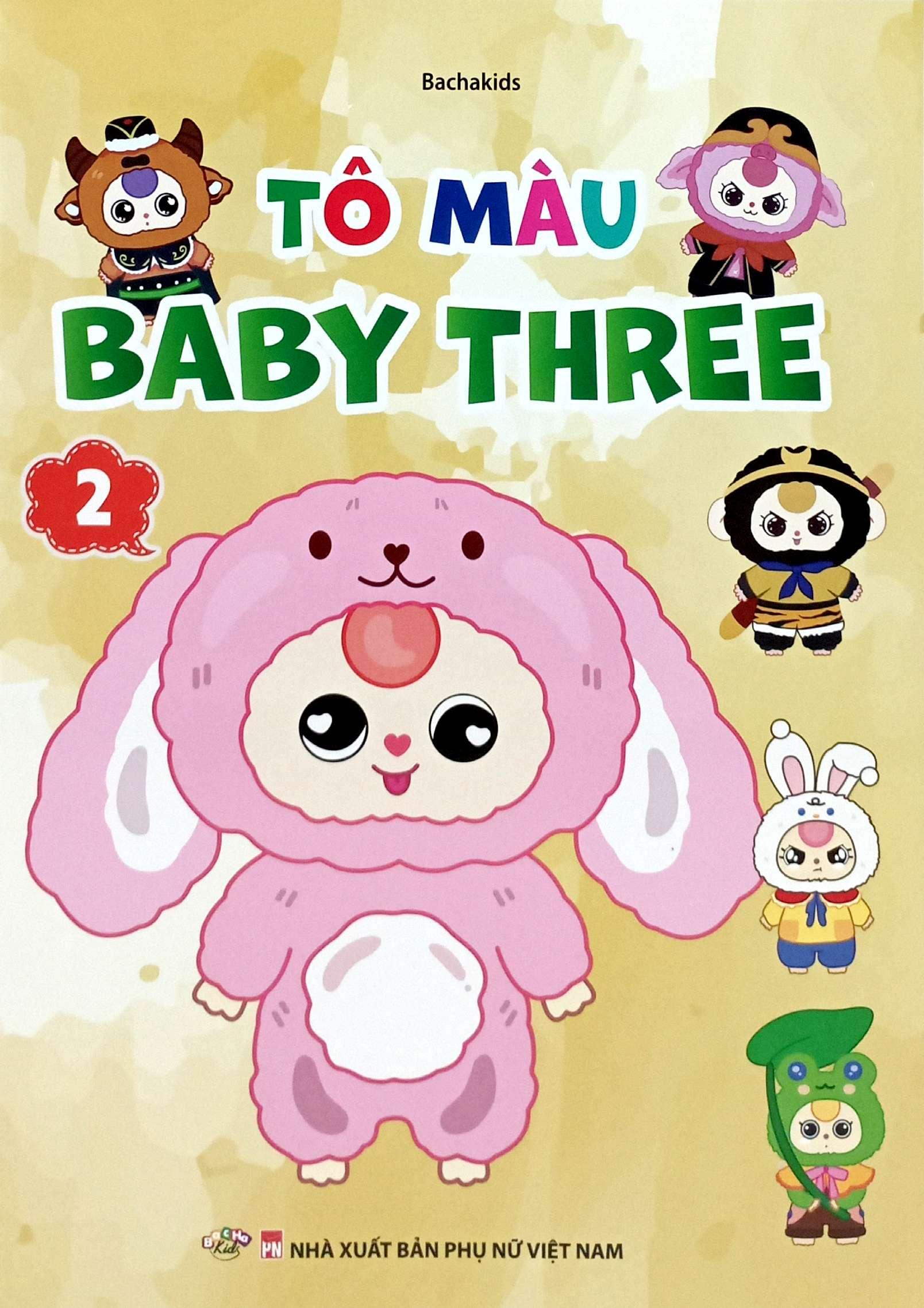 Sách - Tô Màu Baby Three 2