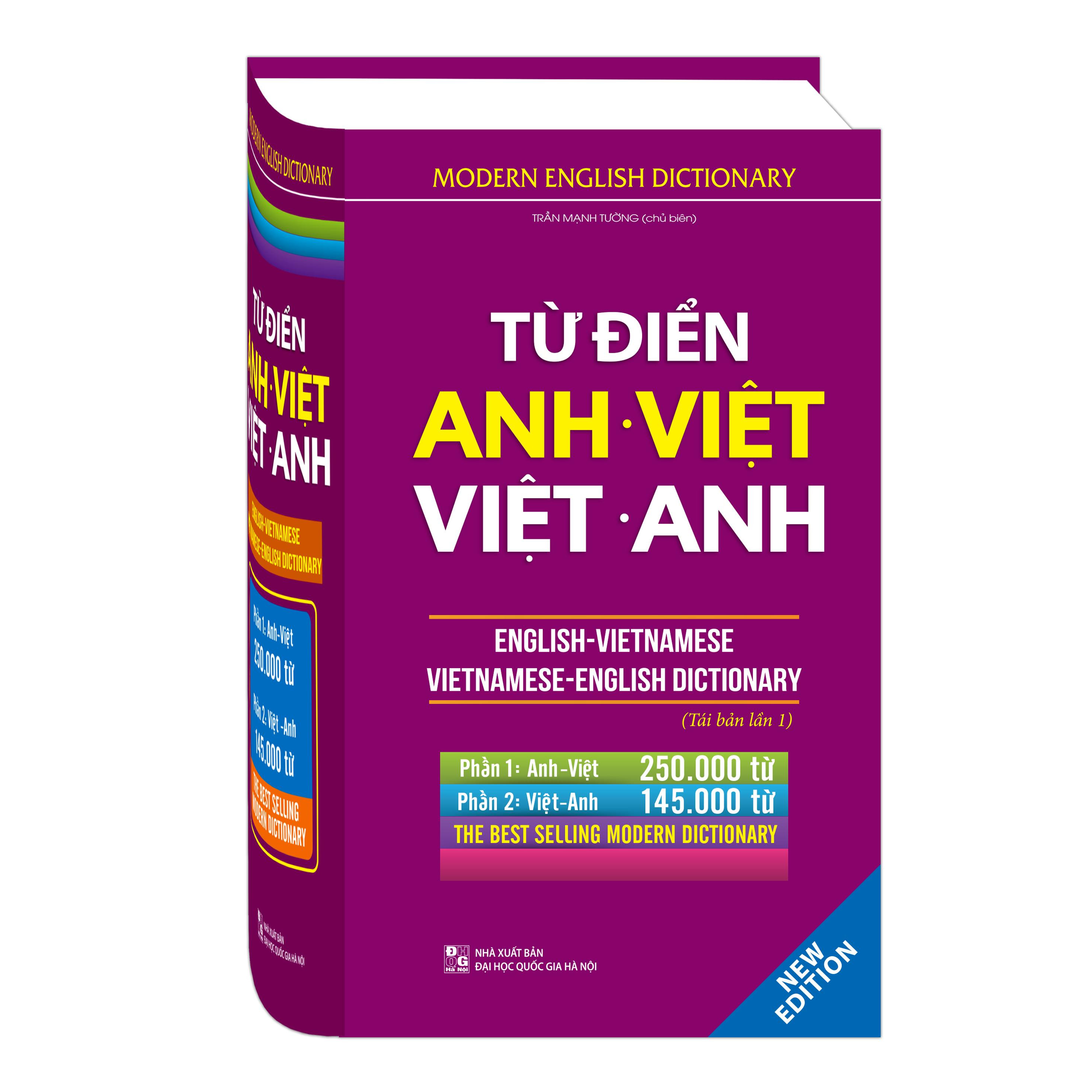 Từ Điển Anh Việt - Việt Anh (Bí Kíp Công Phá Từ Vựng Tiếng Anh / Tặng Kèm Bookmark Green Life)