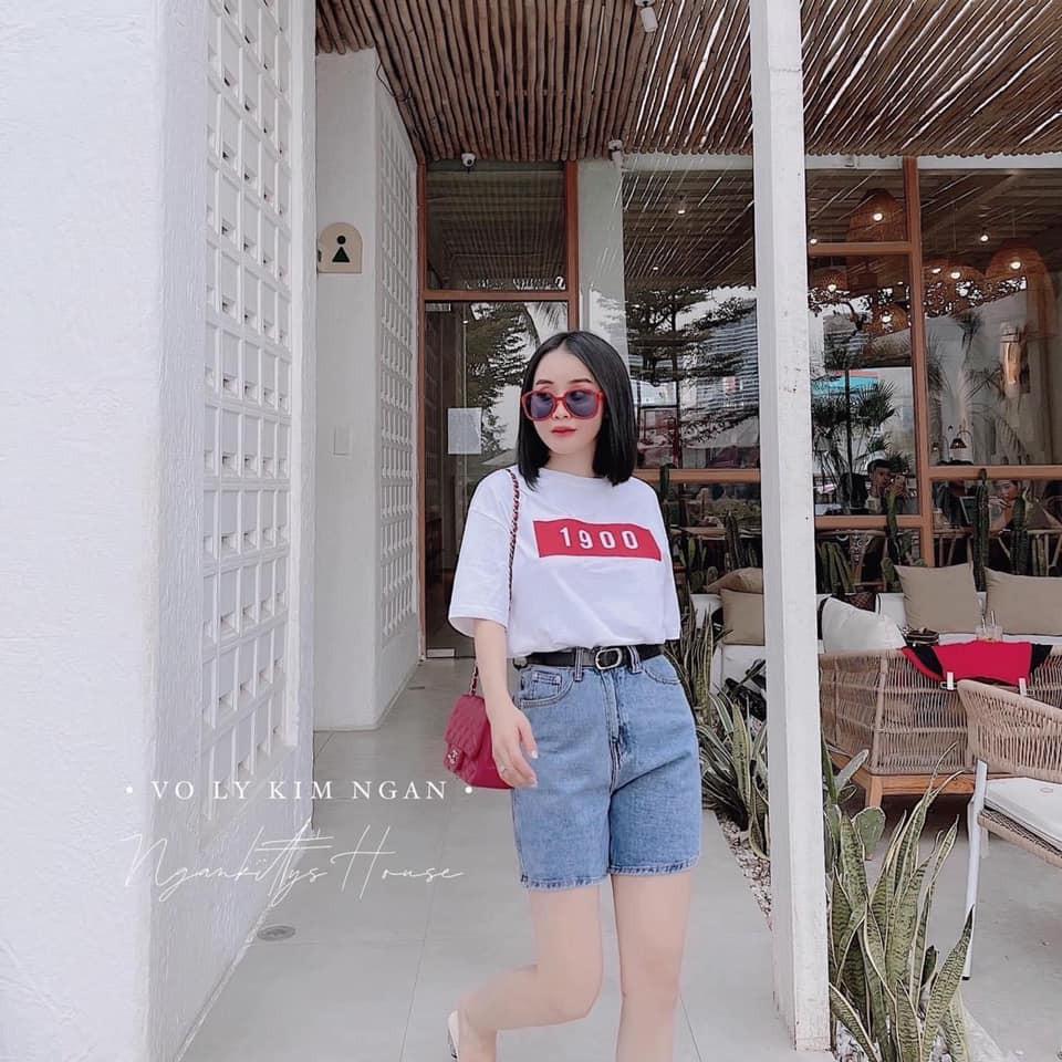 Áo Thun Nữ Rộng In Năm Sinh Theo Yêu Cầu