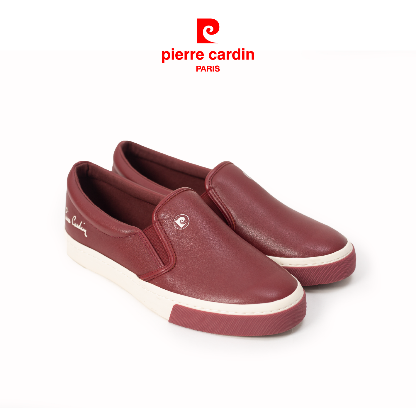 Giày lười nữ Pierre Cardin PCWFWSD099RED màu đỏ