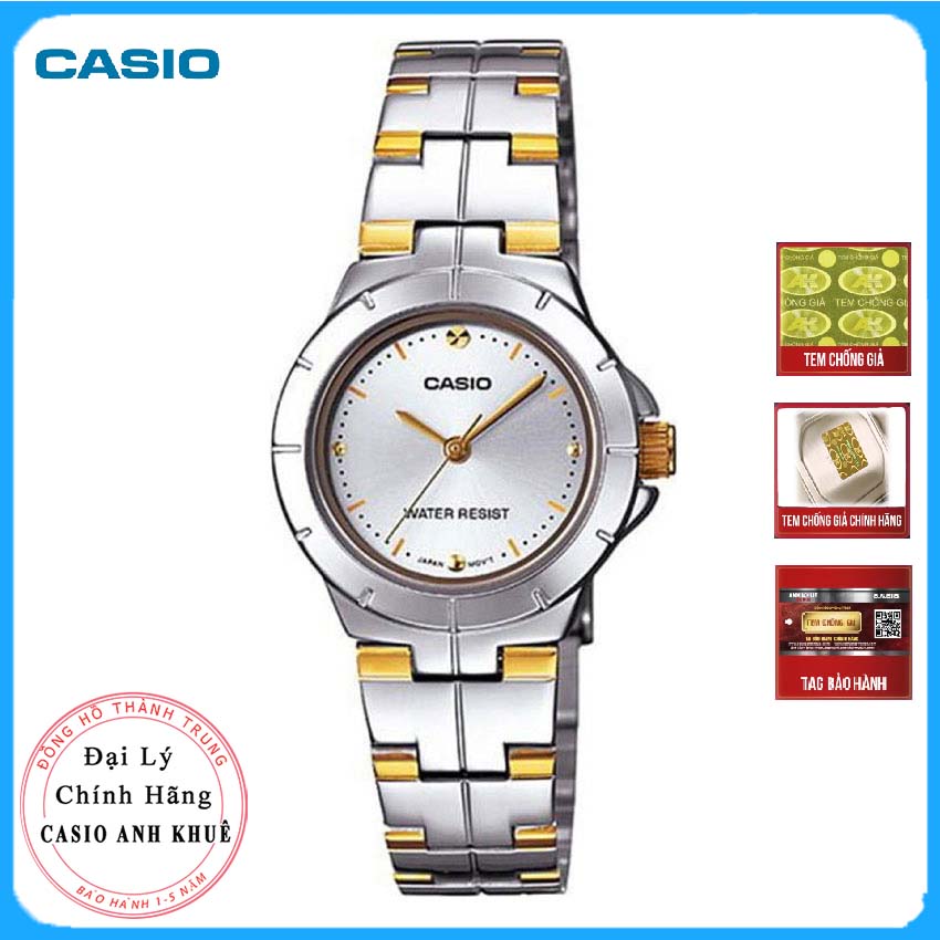 Đồng hồ nữ Casio LTP-1242SG-7CDF dây kim loại