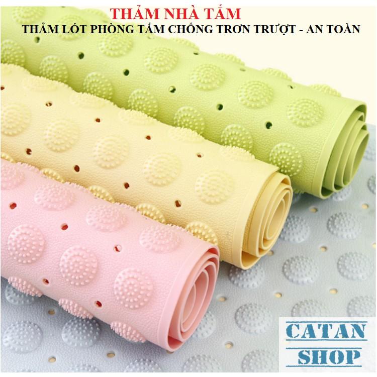 Thảm nhà tắm, nhà vệ sinh, thảm chống trơn trượt an toàn miếng lót chân GD06-TNT