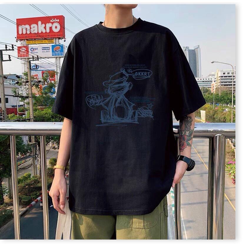ÁO THUN COTTON NAM,THIẾT KẾ HỌA TIẾT SIÊU NGẦU THỜI TRANG KING STORE