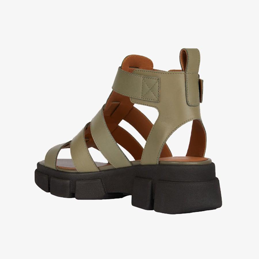 Giày Sandals Nữ GEOX D Lisbona B