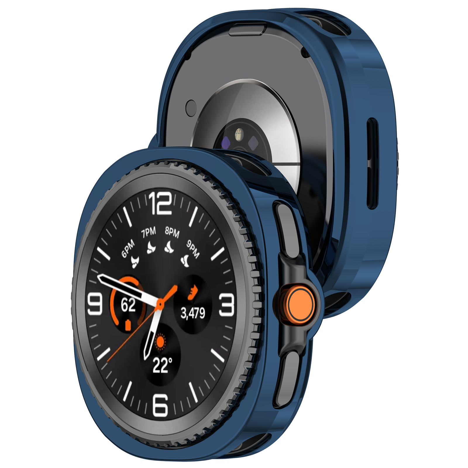 Ốp Case TPU chống va đập cho Samsung Galaxy Watch8 Classic 46mm - Hàng Chính Hãng