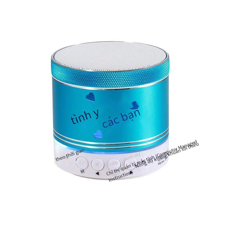 Phong cách mới nhất M10U loa siêu trầm phát sáng loa bluetooth không dây loa bluetooth di động ngoài trời loa thẻ không dây