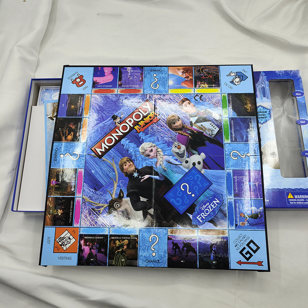 Bộ Trò Chơi Board Game Monopoly Cờ Tỷ Phú Frozen Vui Nhộn Chất Lượng Cao