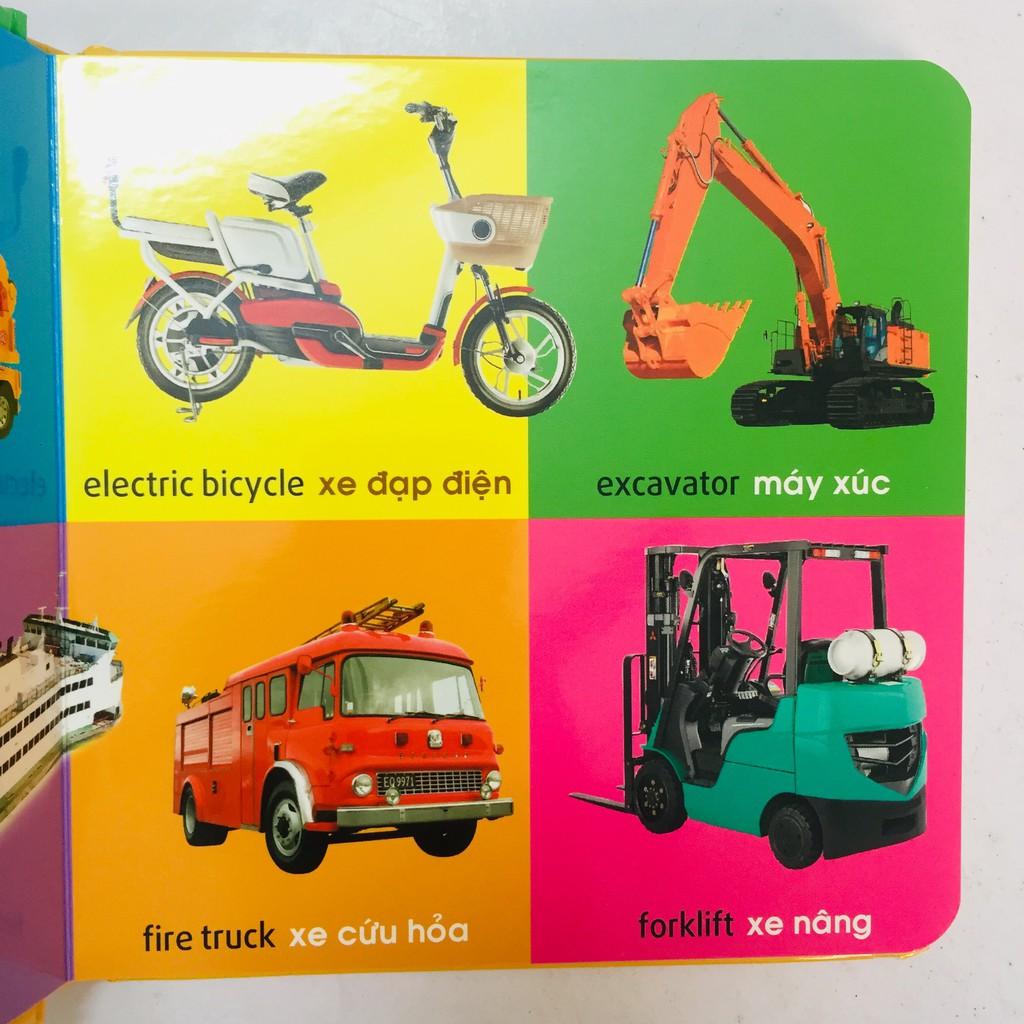 Sách – 101 First Words 101 Từ Đầu Tiên  - Thực vật - Động vật - Giao thông - Đồ dùng thân thiết - Bảng chữ cái - Hình dạng màu sắc