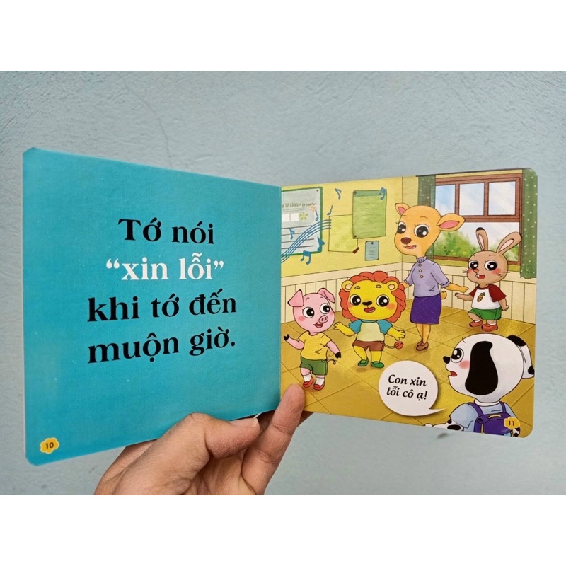 Kỹ năng giáo tiếp ứng xử bằng tranh cho bé ( Bộ 8 Cuốn )