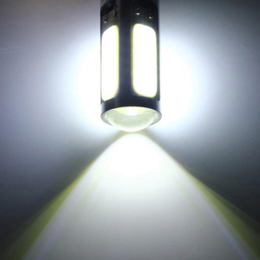 2x 6000K White H6M COB LED Motorbike/ATV Headlight Fog Light PX15d P15D25-1
