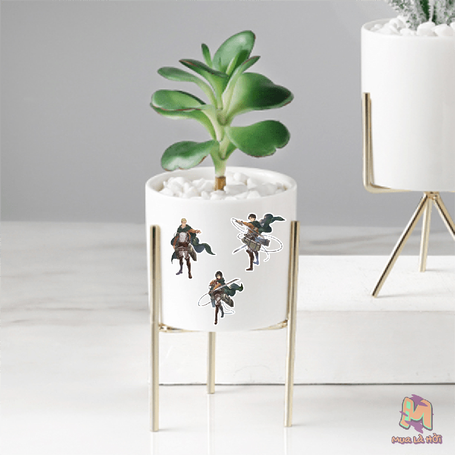 Miếng dán Stickers truyện Attack on titan