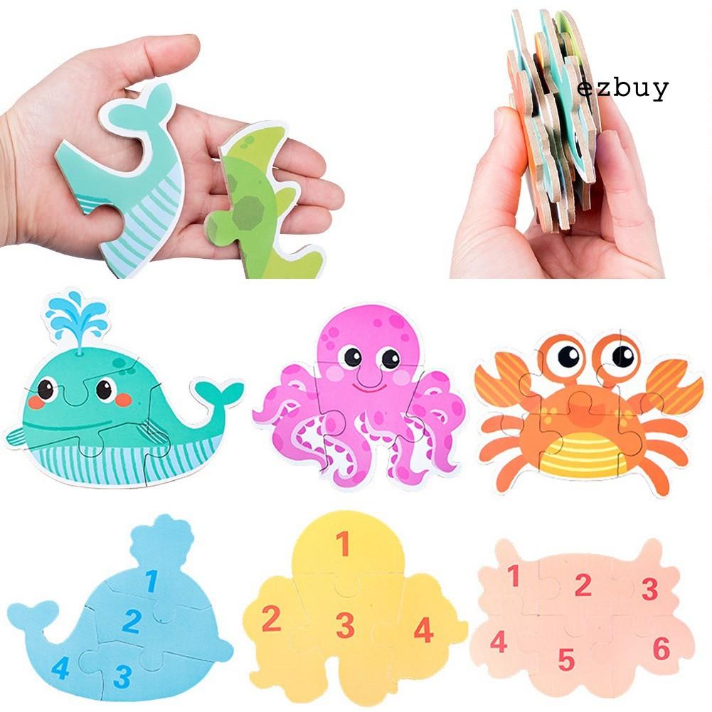 Set 6 Đồ Chơi Lắp Ráp Hình Các Phương Tiện Giao Thông Bằng Gỗ Cho Bé