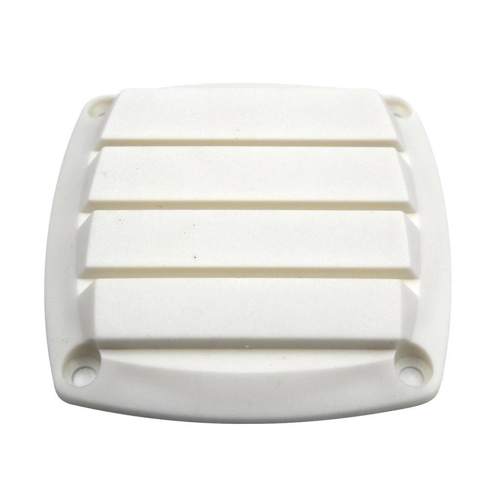 2x Round Plastic Marine Louvered Vents Round for 3'' Inch