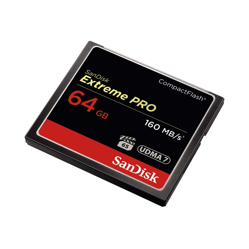 Thẻ Nhớ CompactFlash (CF) SanDisk Extreme Pro 64GB 1067X SDCFXPS-064G - Hàng Nhập Khẩu