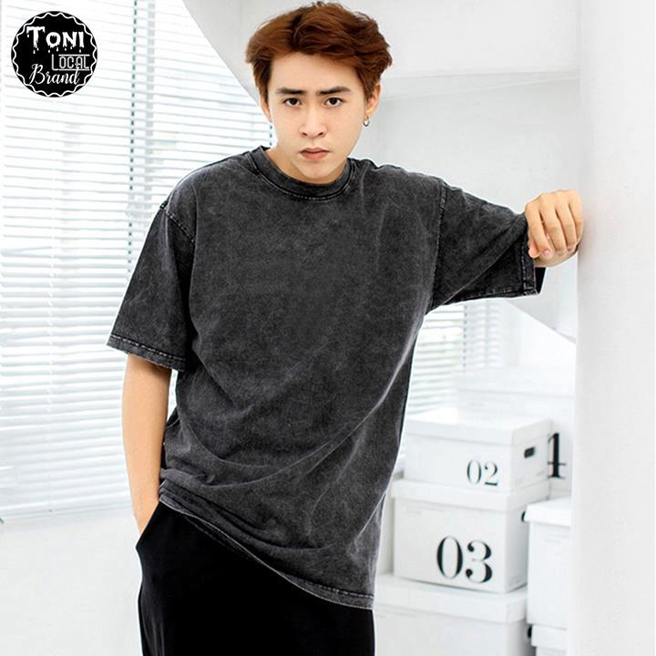 Áo Thun Tay Lỡ Local Brand BASIC Cotton 100 form rộng nam nữ Unisex