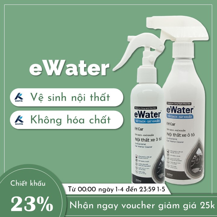 [CHÍNH HÃNG] Tẩy sạch khử khuẩn khử mùi nội thất ô tô | dung tích 200ml hương vani bạc hà