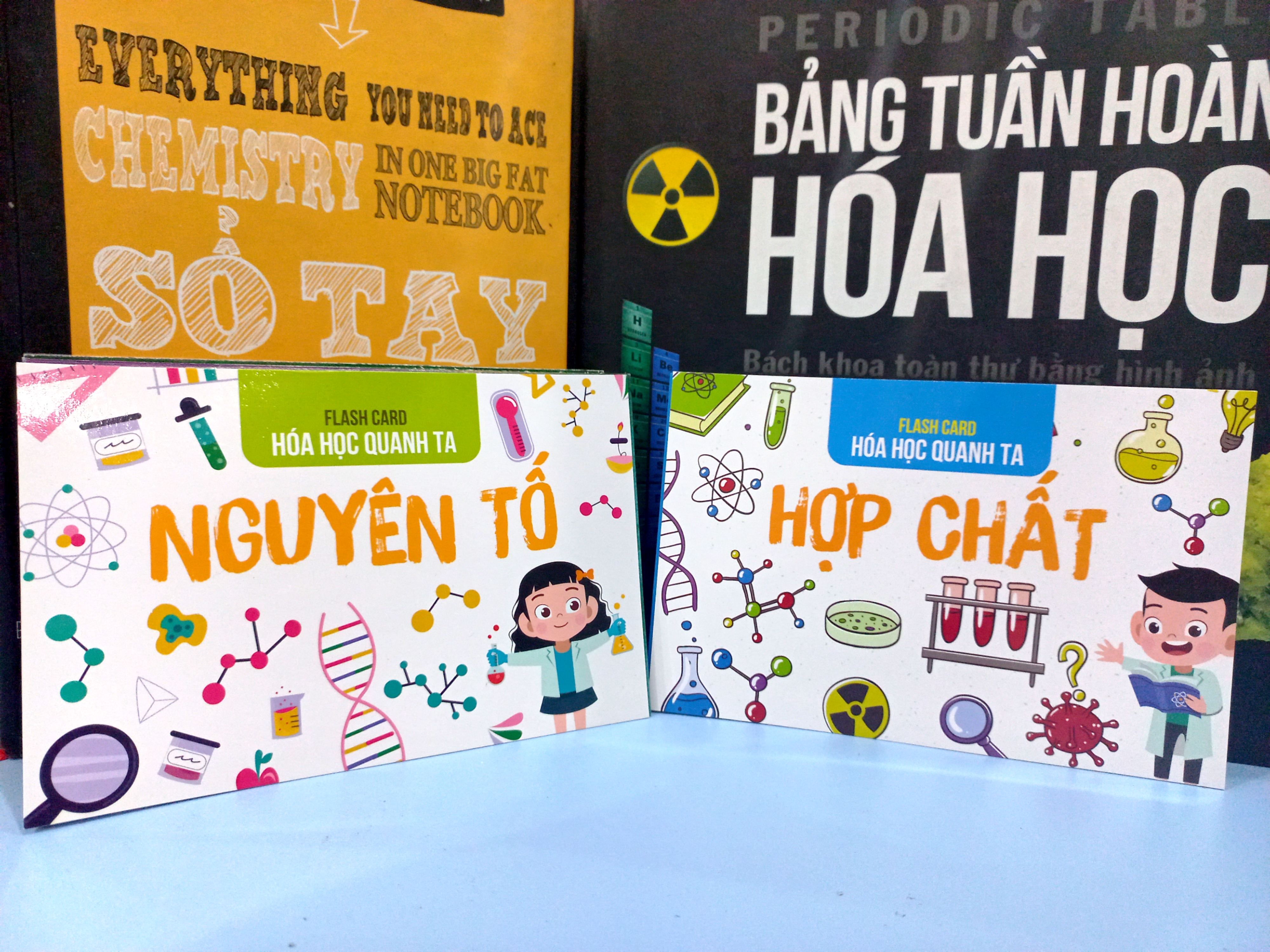 COMBO FLASH CARD HÓA HỌC - Á Châu Books