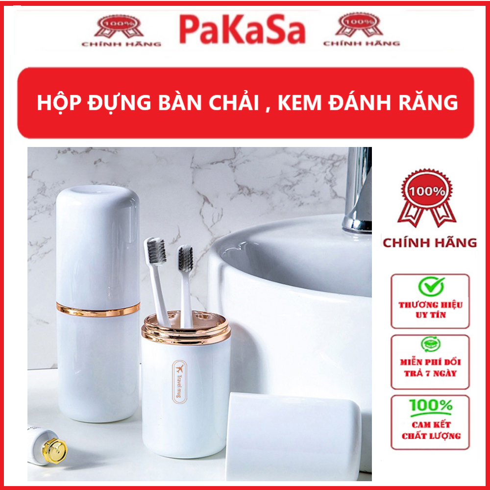 Hộp Đựng Bàn Chải, Kem Đánh Răng, Lược, Khăn Mặt MUDU Thích Hợp Cho Những Chuyến Du Lịch Và Công Tác- Hàng Chính Hãng