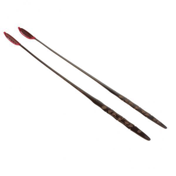 2x1 Pair Chinese Dulcimer Hammer Beater with Case Organiser