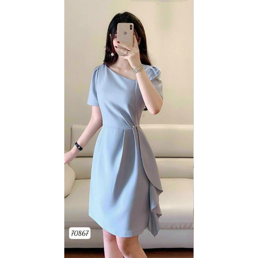 ĐẦM UMI ĐÍNH CƯỜM,THIẾT KẾ HỌA TIẾT TRƠN NHƯNG KHÔNG KÉM PHẦN SANG TRỌNG THỜI TRANG KING STORE